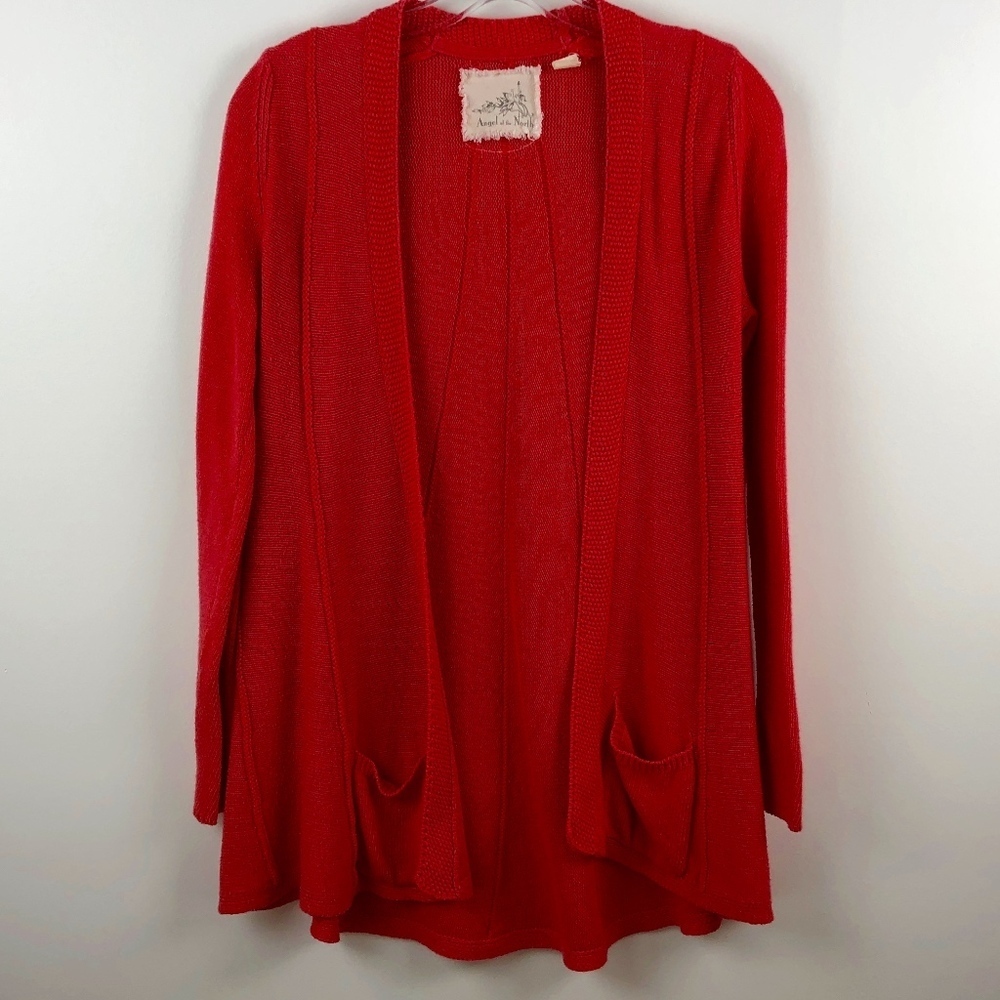 Anthropologie | Angel of the North Coral Cardigan